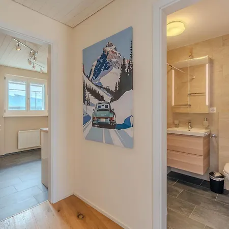 아파트 Viktoria B33 By Vacations, Exklusive App Mit Bergblick Im Zentrum 아로사