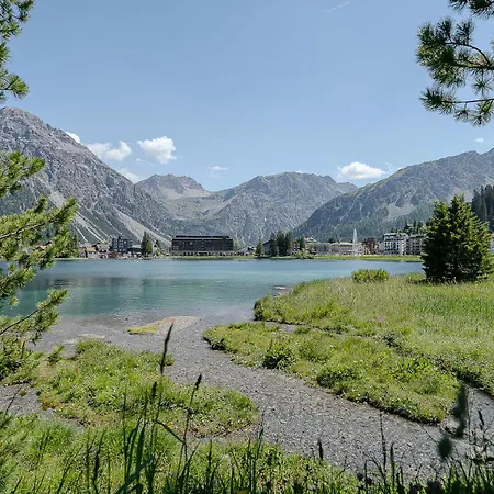 Apartment Viktoria B33 By Vacations, Exklusive App Mit Bergblick Im Zentrum Arosa