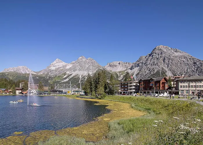 Lägenhet Viktoria B33 By Vacations, Exklusive App Mit Bergblick Im Zentrum Arosa